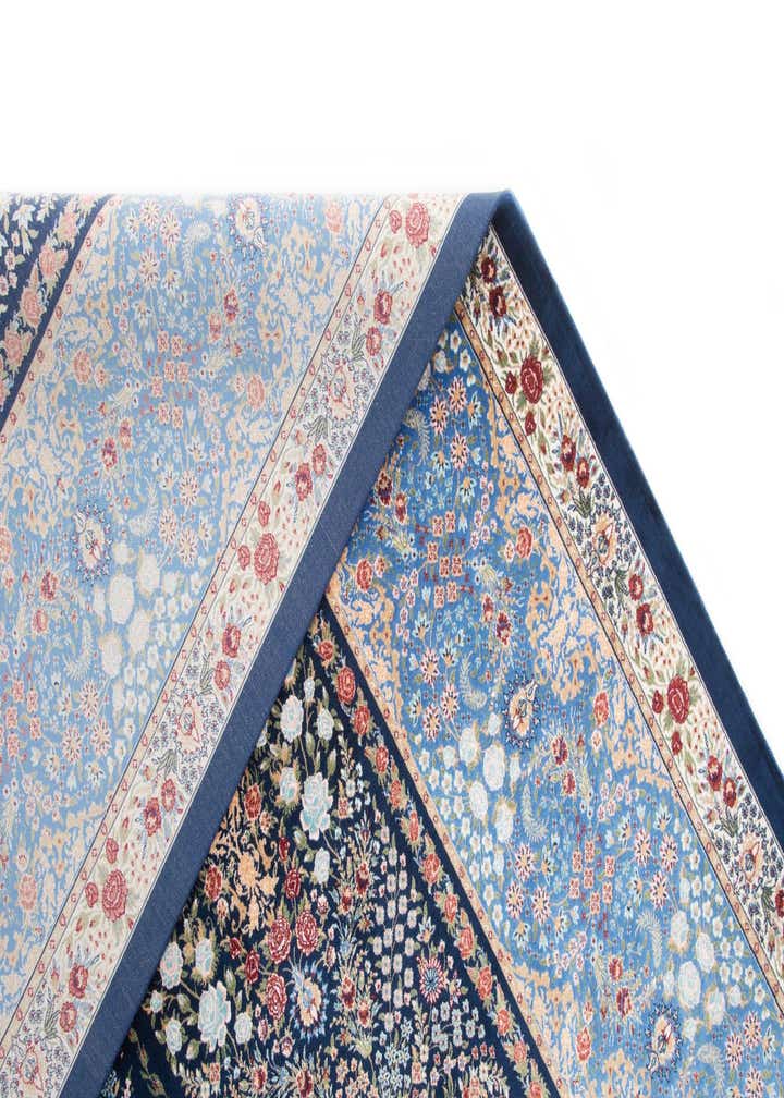 6' 7 x 9' 10 Ghom Design Rug