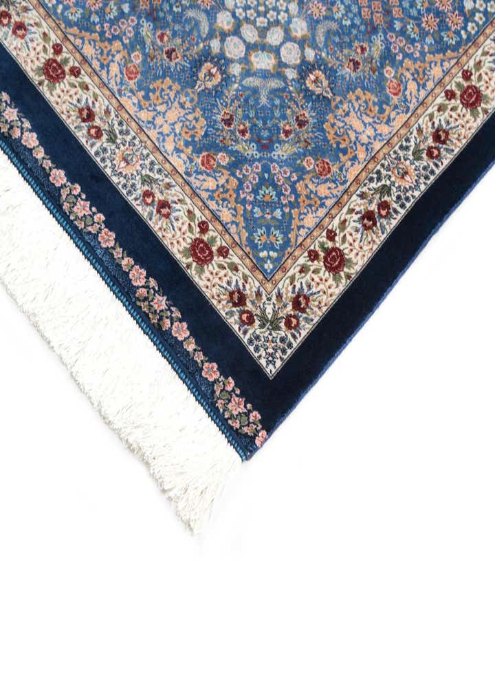 6' 7 x 9' 10 Ghom Design Rug