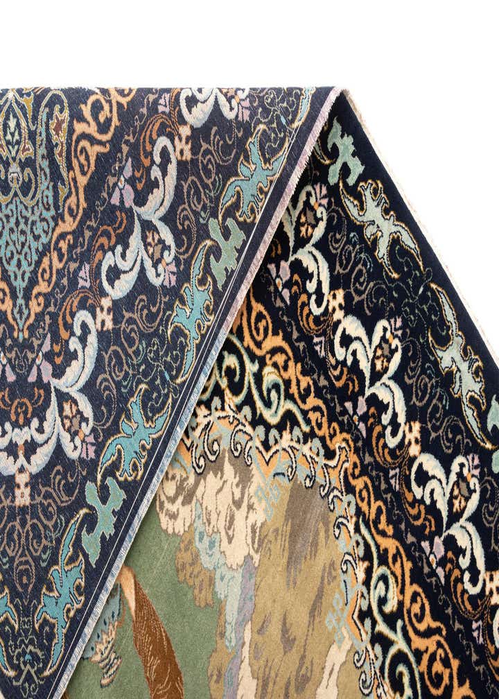 4' 5 x 6' 11 Ghom Rug