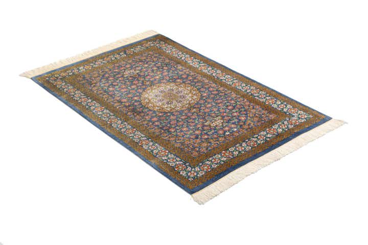 2' 7 x 4' Ghom Silk Rug