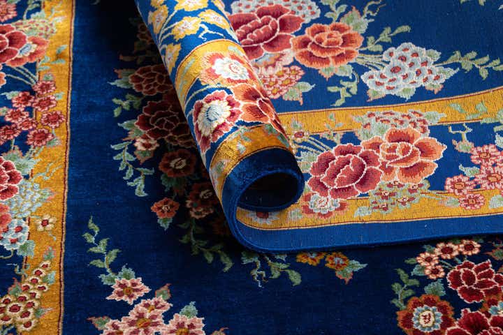 2' 6 x 4' 2 Ghom Silk Rug