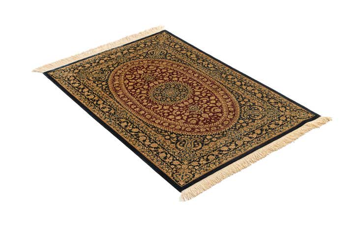 2' 7 x 3' 10 Ghom Silk Rug