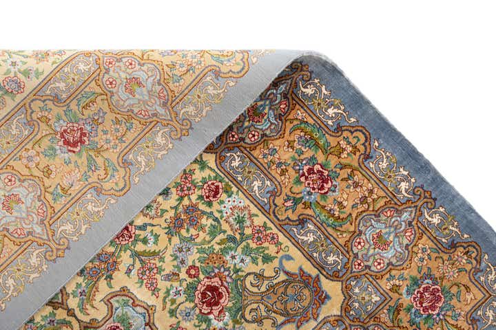 2' 8 x 3' 10 Ghom Silk Rug