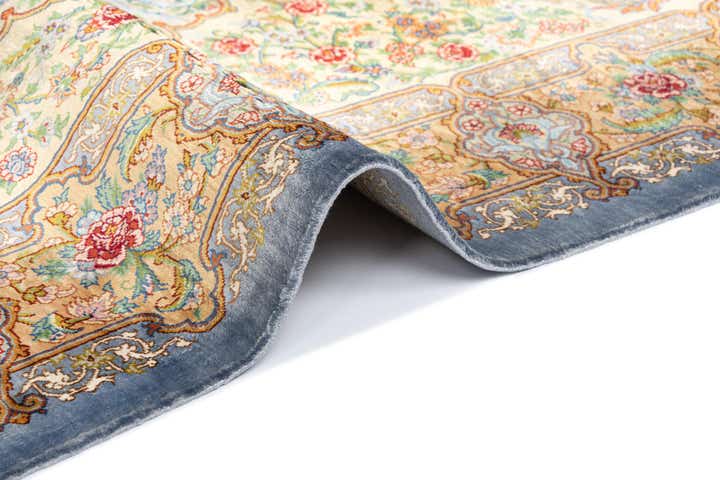 2' 8 x 3' 10 Ghom Silk Rug