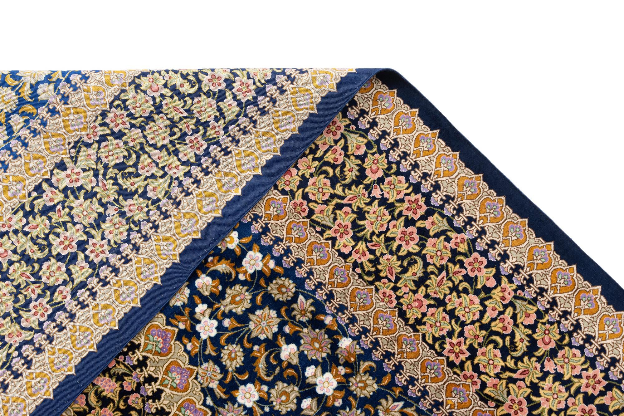 4' 4 x 6' 4 Ghom Silk Rug