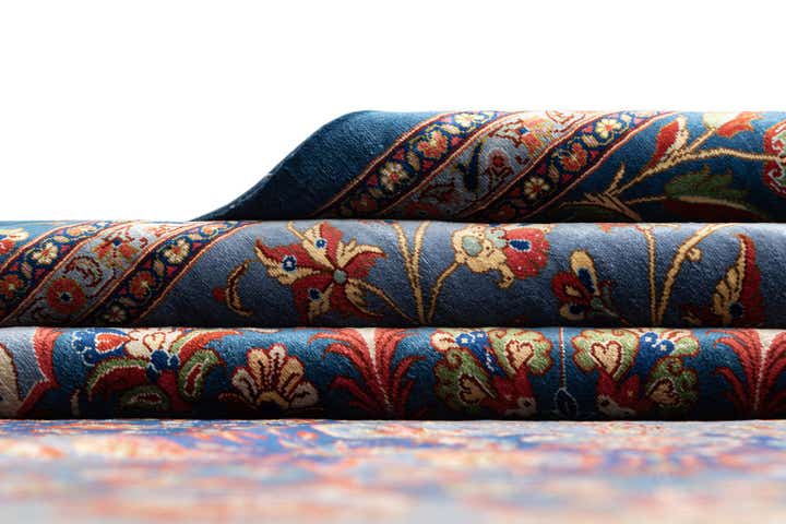 6' 9 x 9' 9 Ghom Silk Rug