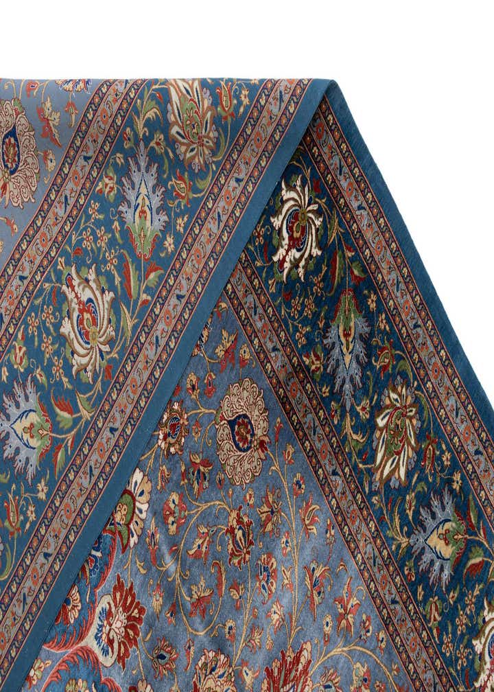 6' 9 x 9' 9 Ghom Silk Rug