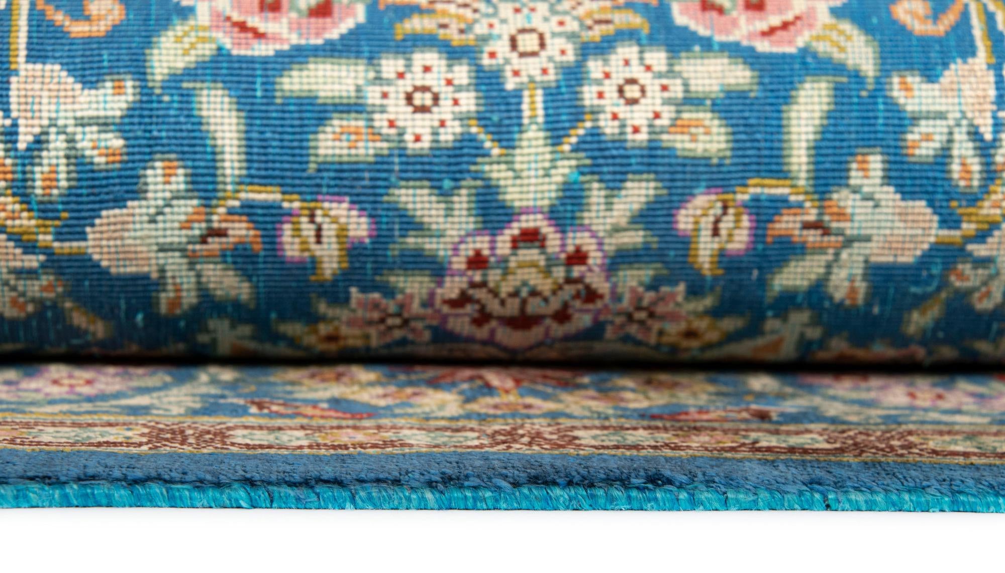 2' 7 x 3' 10 Ghom Silk Rug