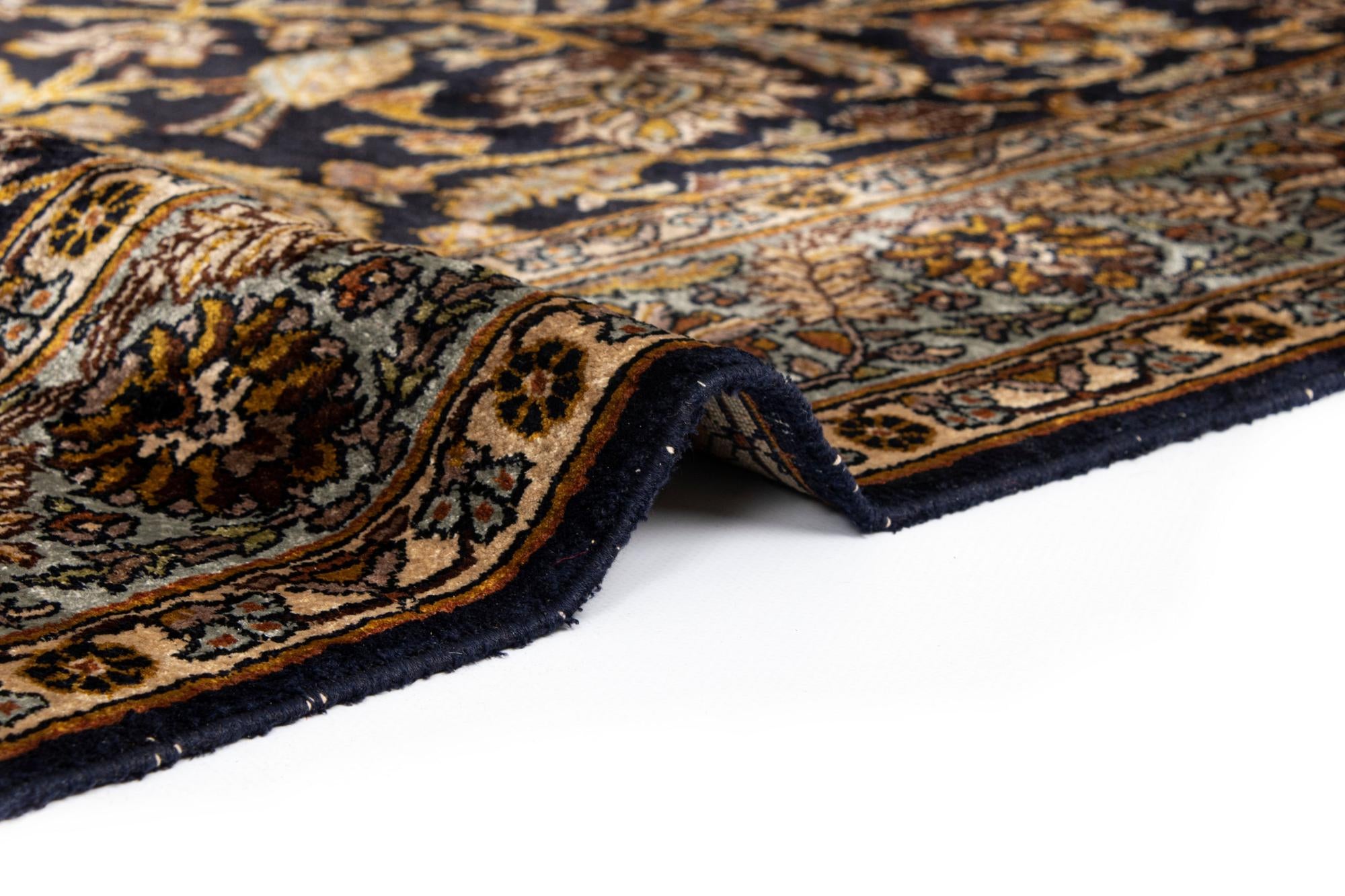 3' 10 x 6' 4 Ghom Silk Rug