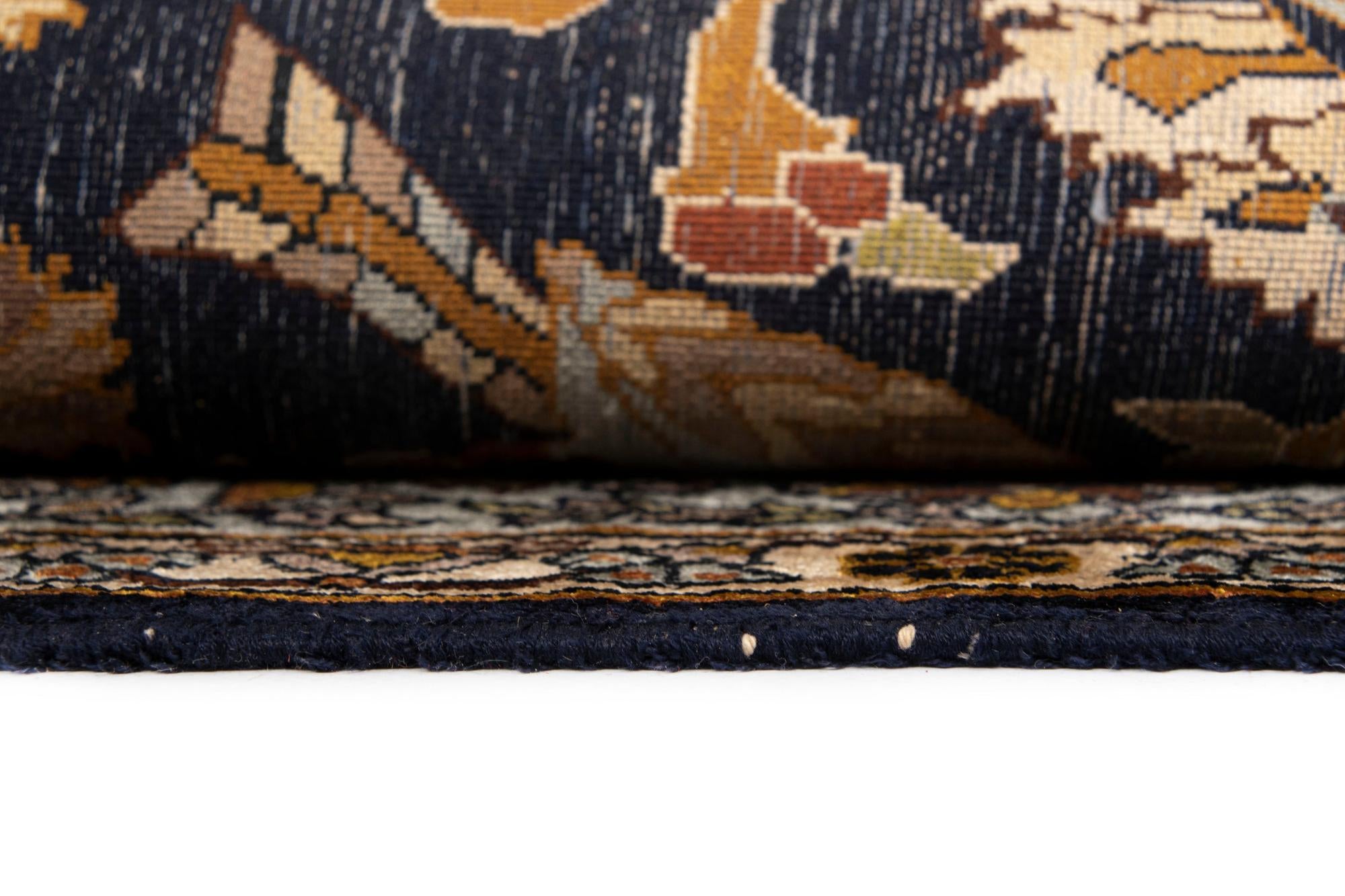 3' 10 x 6' 4 Ghom Silk Rug