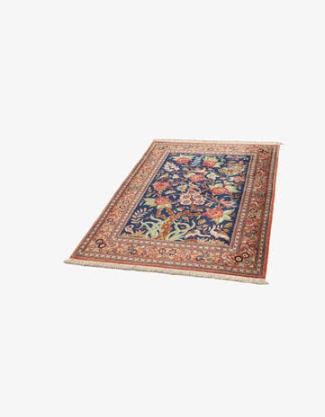 3' 7 x 5' 5 Ghom Silk Rug