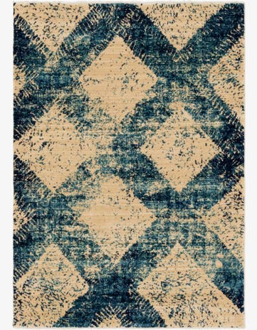 Blue Graham Rug