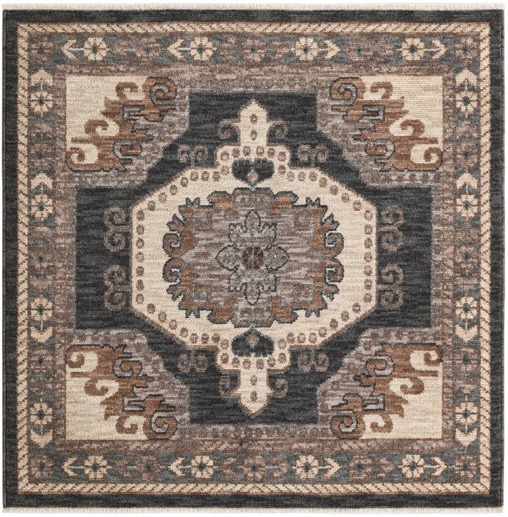 Detail image of 5' x 5' Grand Tradition Rug