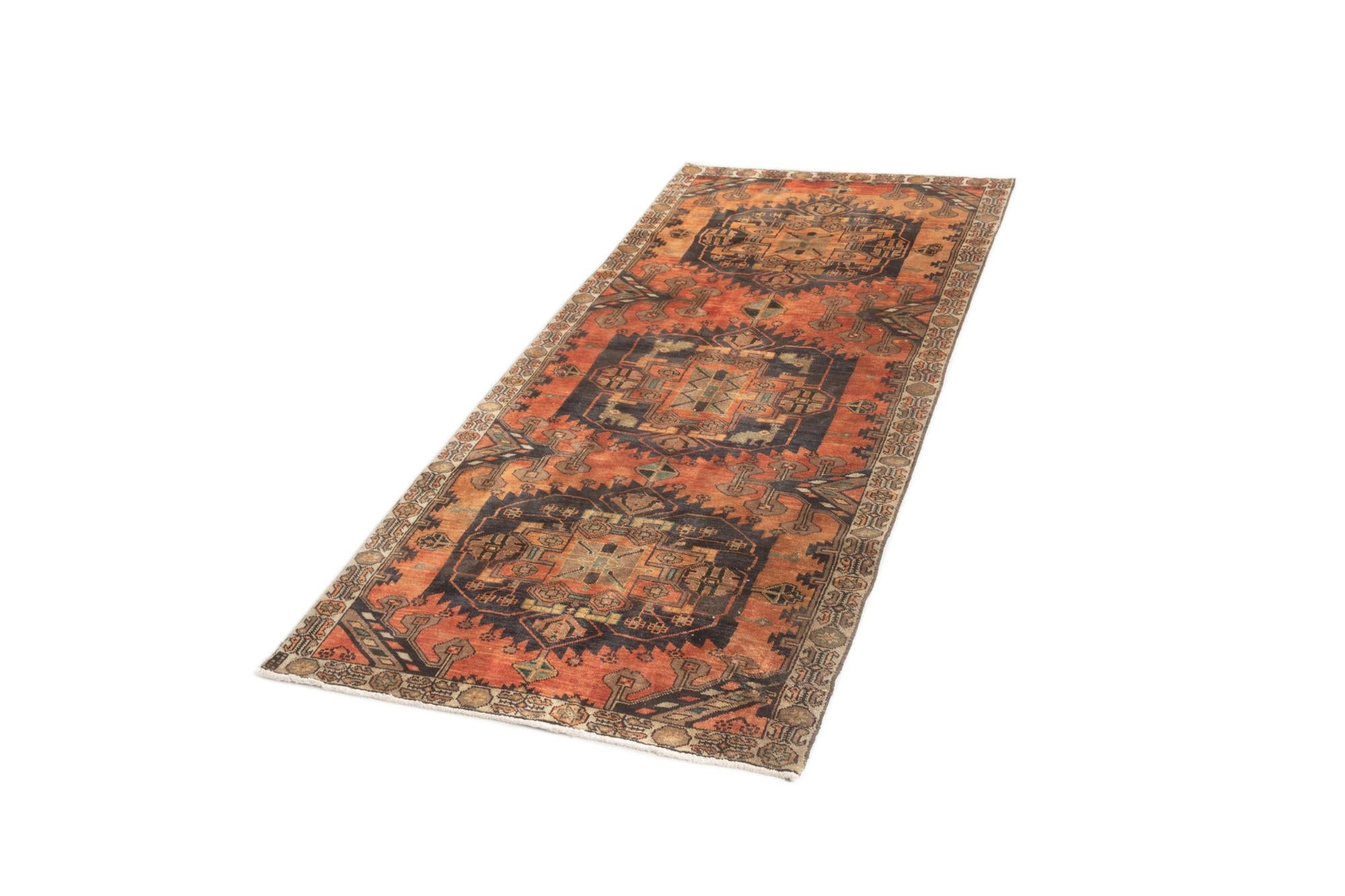 3' 7 x 8' 9 Hamedan Rug