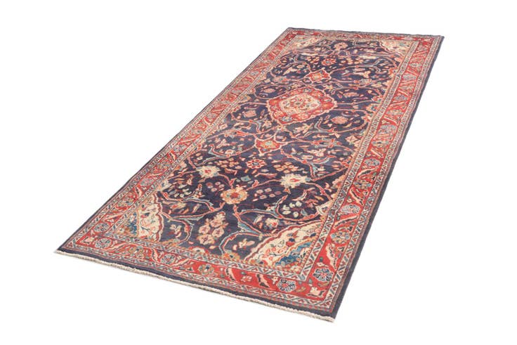 Detail image of 4' 1 x 9' 8 Hamedan Rug