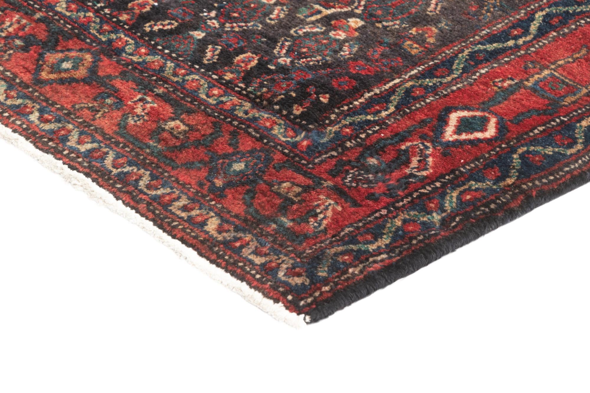 4' x 4' 11 Hamedan Rug