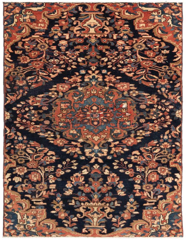 Detail image of 3' 5 x 6' 9 Hamedan Rug