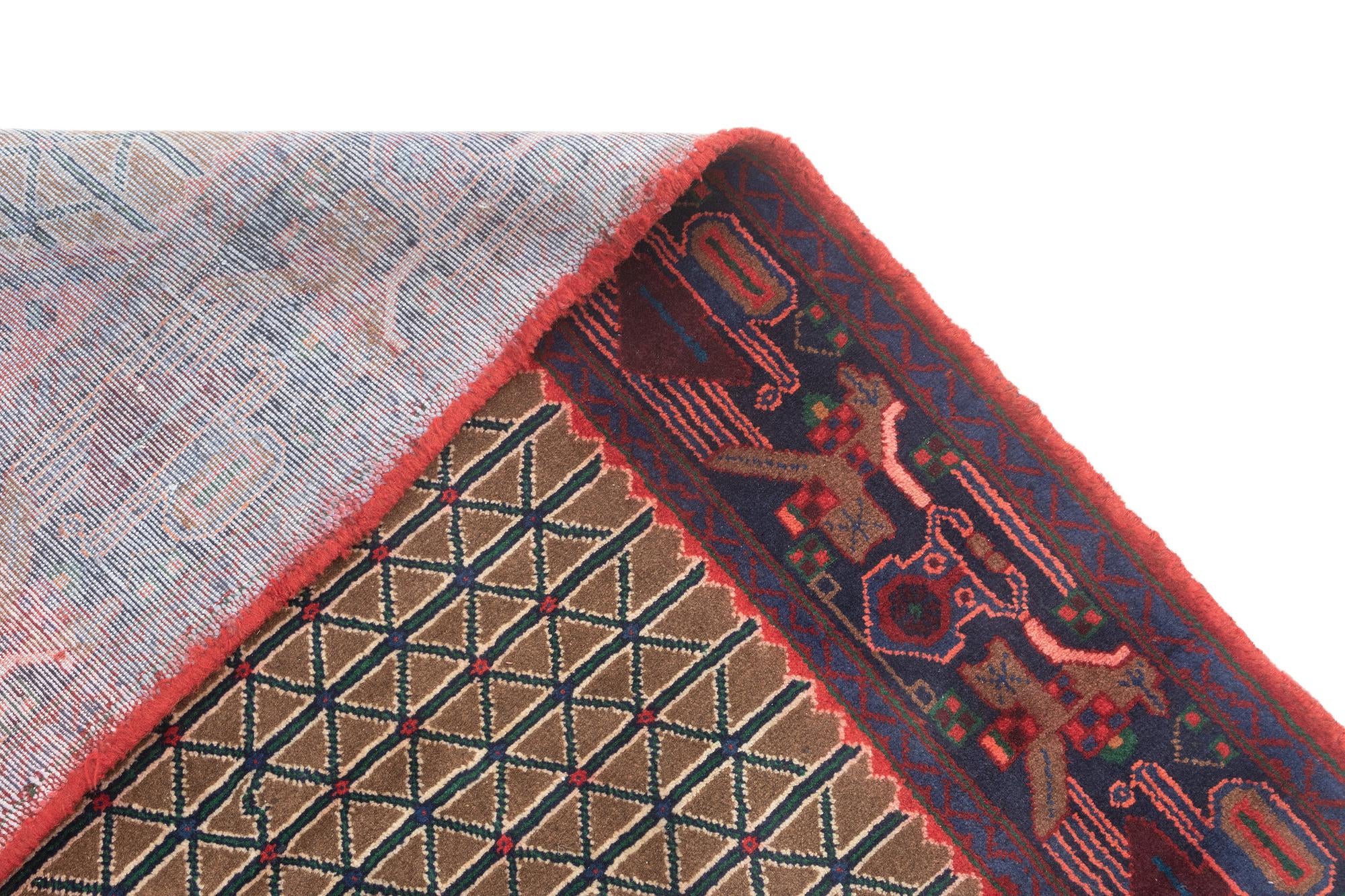 3' 5 x 9' 5 Hamedan Rug