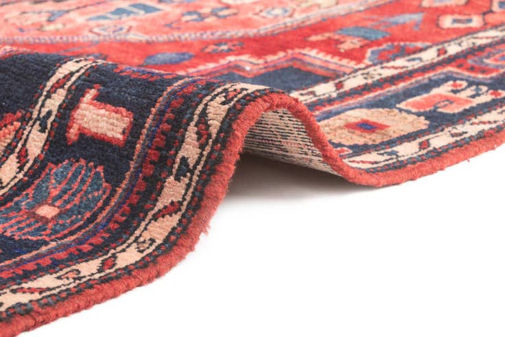 Detail image of 4' 6 x 9' 5 Hamedan Rug
