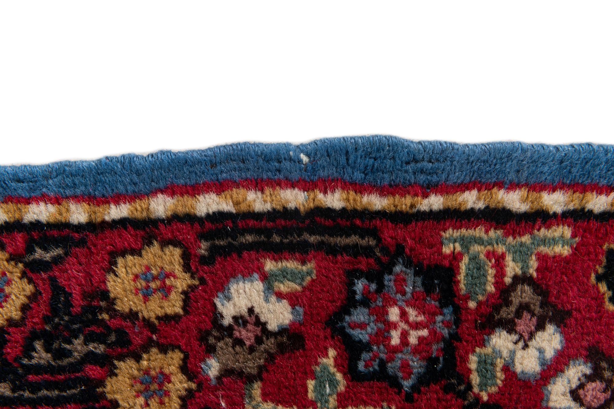 2' 6 x 4' 1 Hand Knotted Hamedan Persian Wool Rug