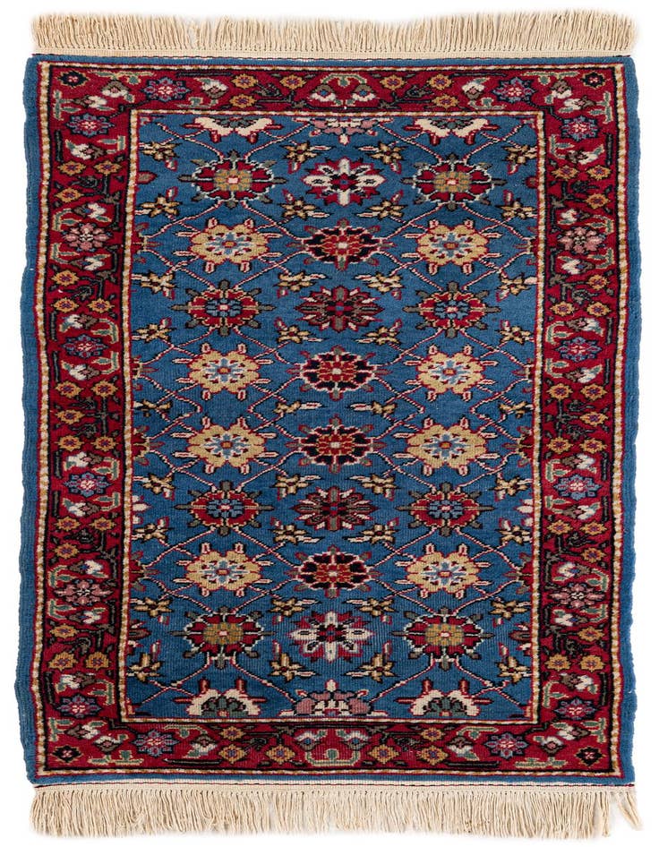 Detail image of 2' 6 x 4' 1 Hand Knotted Hamedan Persian Wool Rug