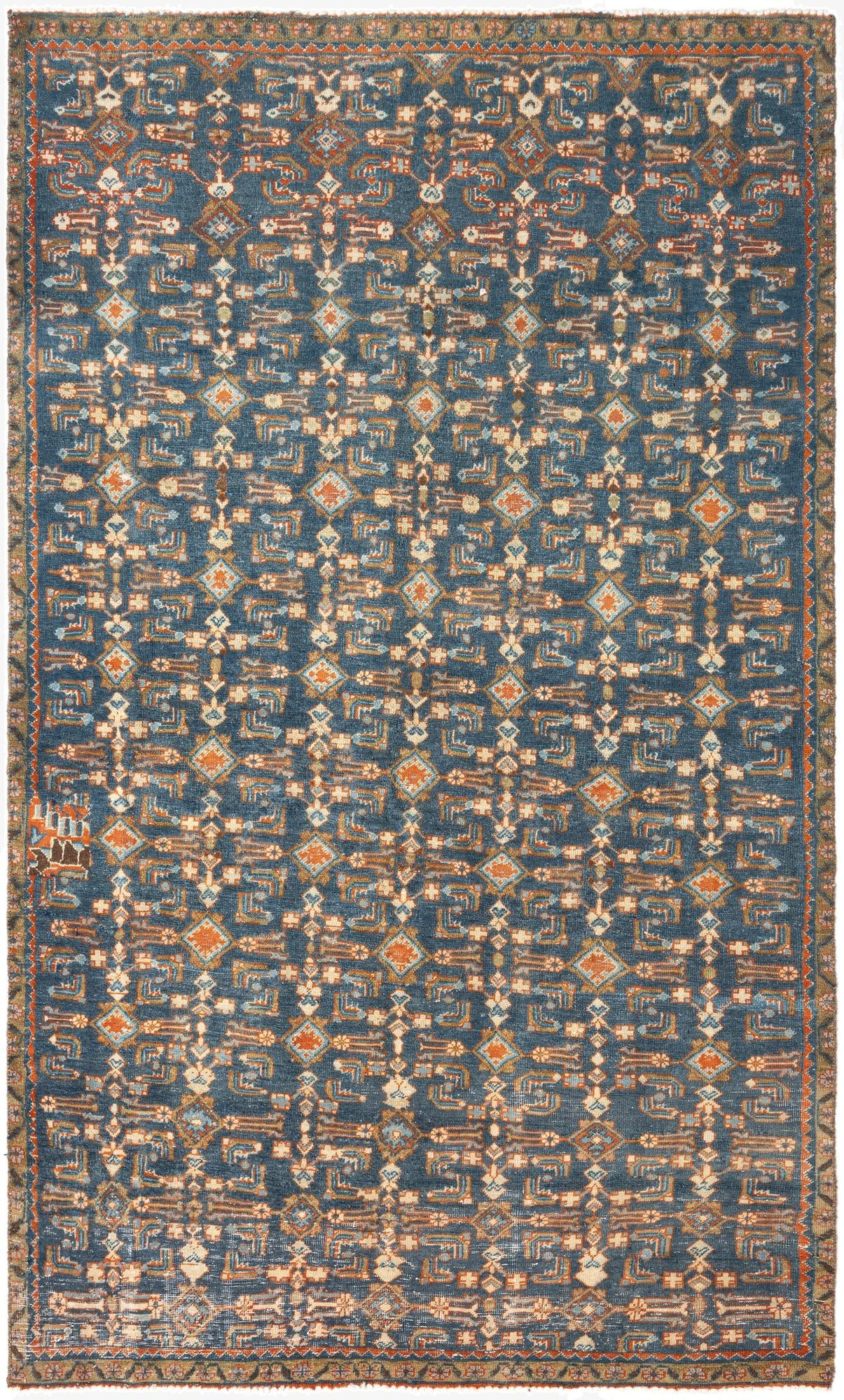 5' 1 x 8' 7 Hamedan Wool Rug
