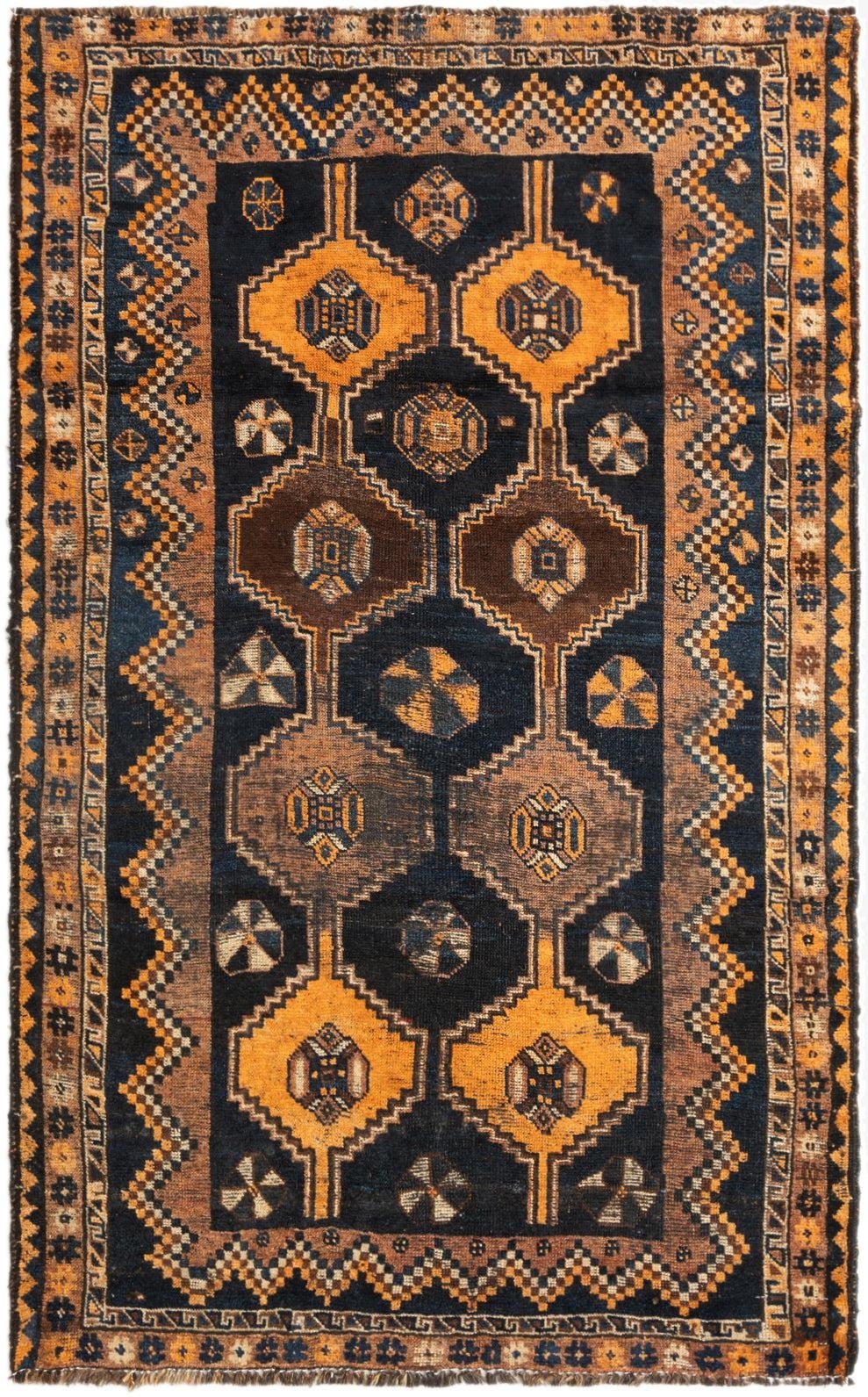 4' 1 x 6' 9 Hamedan Rug