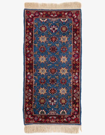 2' 6 x 4' 1 Hand Knotted Hamedan Persian Wool Rug