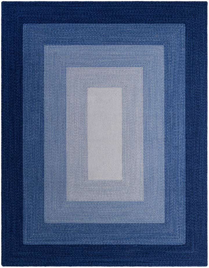 7' 10 x 10' Handmade Hand Braided Wool Rug