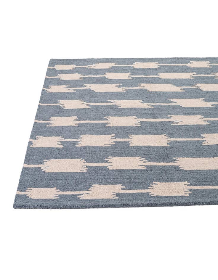 Detail image of 5' 1 x 8' 1 Hand Tufted Wool Rug