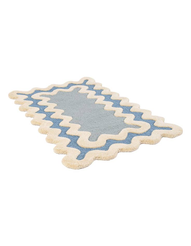Detail image of 2' x 3' 1 Happy Rugs Wiggles Wool