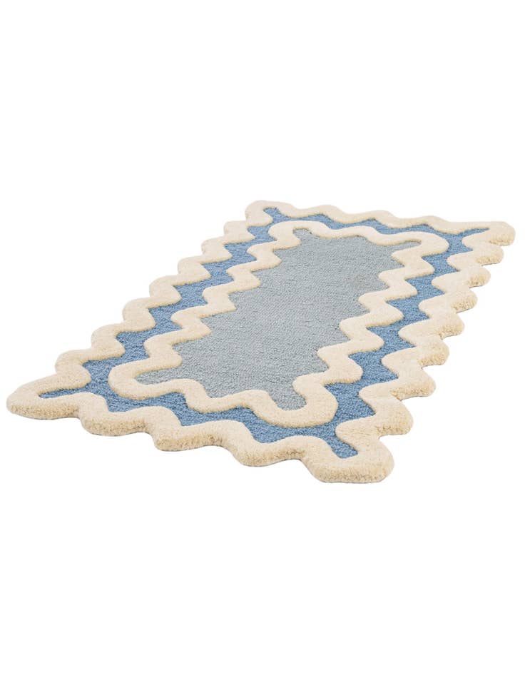 Detail image of 2' x 3' 1 Happy Rugs Wiggles Wool