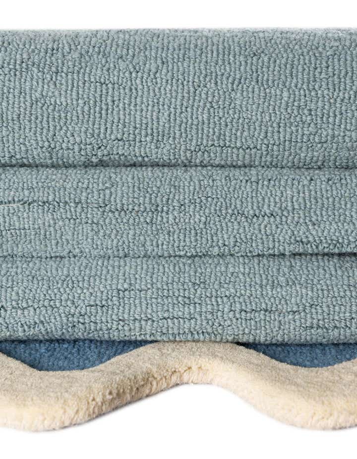 7' 10 x 10' Happy Rugs Wiggles Wool