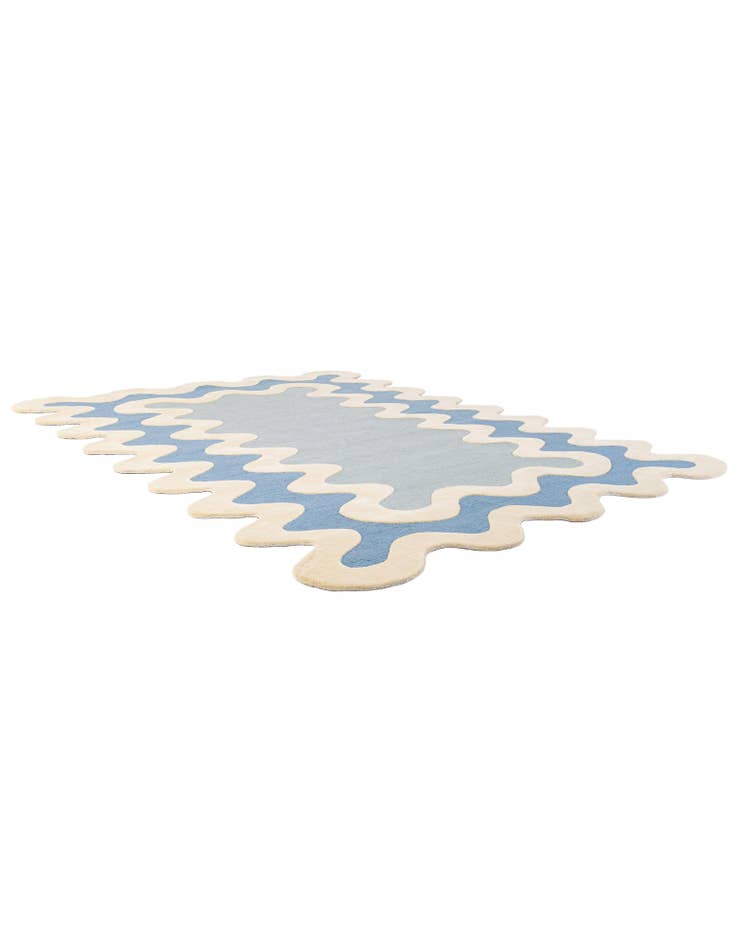 Detail image of 7' 10 x 10' Happy Rugs Wiggles Wool