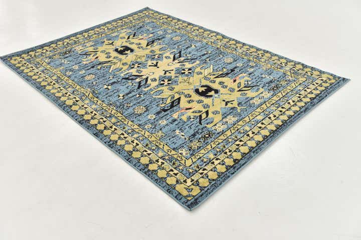 5' 3 x 7' 3 Heriz Design Rug