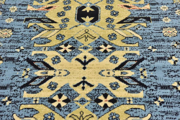 Detail image of 5' 3 x 7' 3 Heriz Design Rug