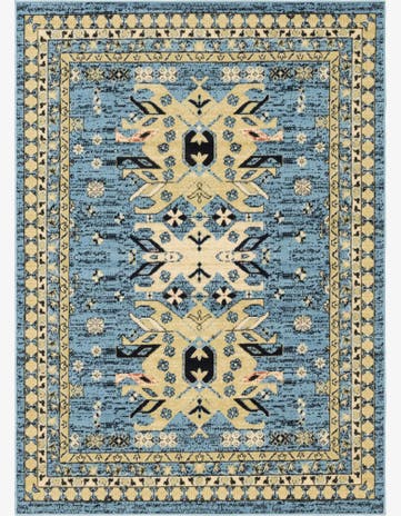 5' 3 x 7' 3 Heriz Design Rug
