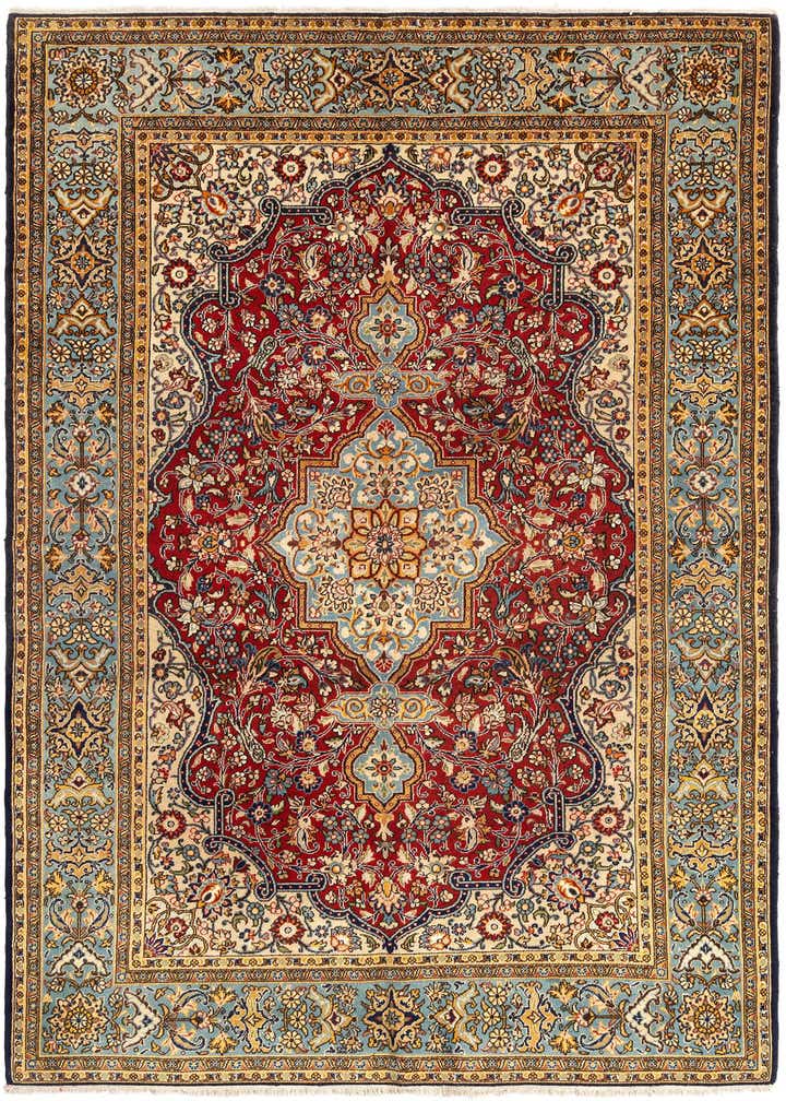 5' 4 x 8' 11 Hossainabad Wool Rug