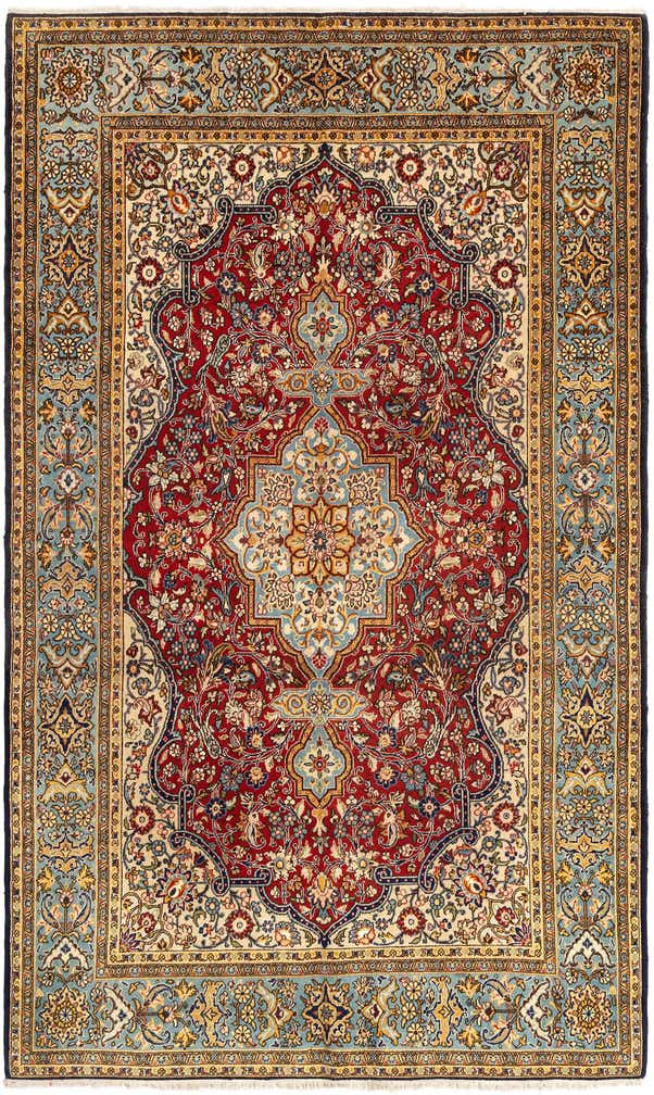 5' 4 x 8' 11 Hossainabad Wool Rug