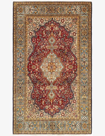 5' 4 x 8' 11 Hossainabad Wool Rug