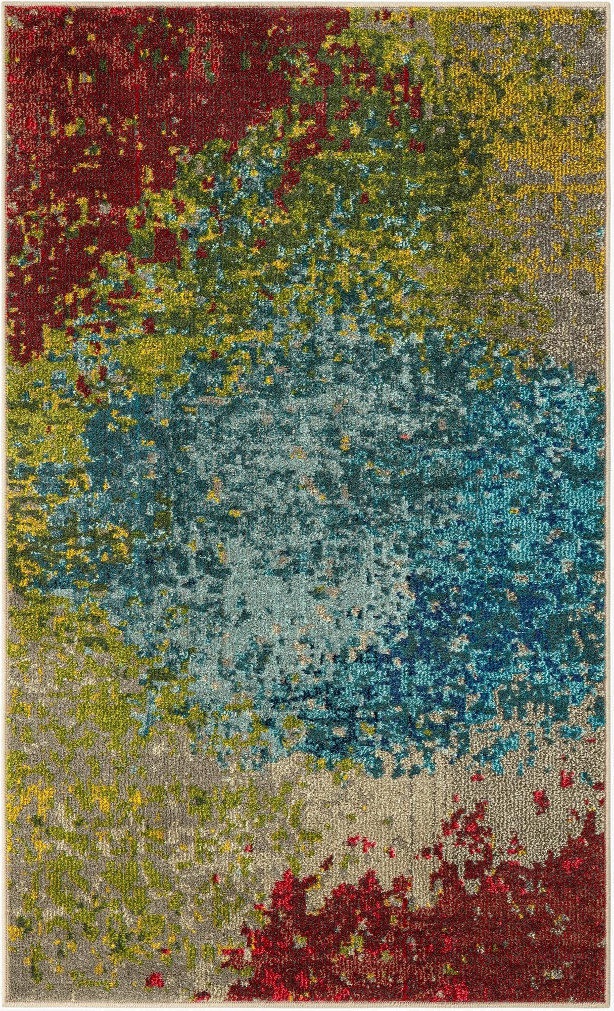 3' 3 x 5' 3 Washable Hyacinth Rug