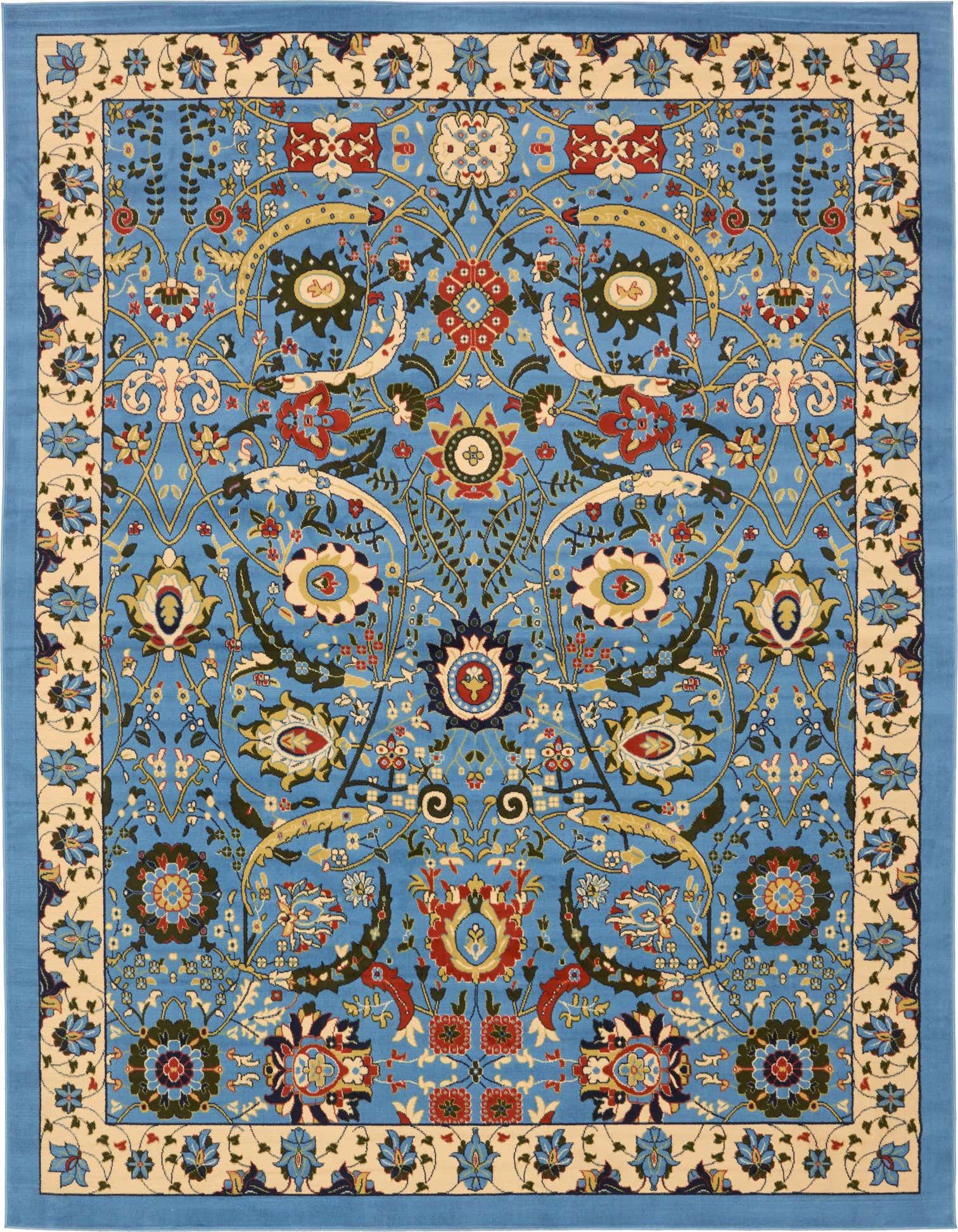 10' x 13' Isfahan Design Rug