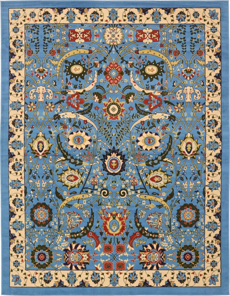 Detail image of 10' x 13' Isfahan Design Rug
