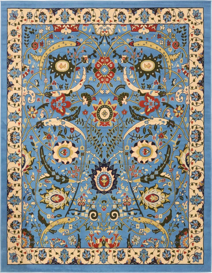 Detail image of 7' 10 x 10' Isfahan Design Rug