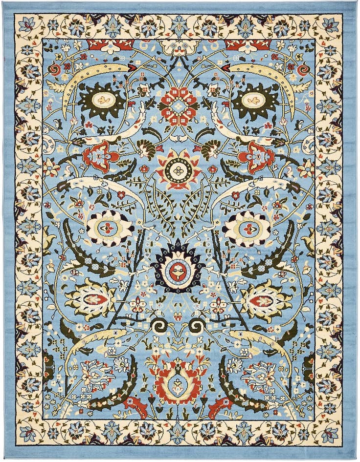 Detail image of 6' x 9' Isfahan Design Rug
