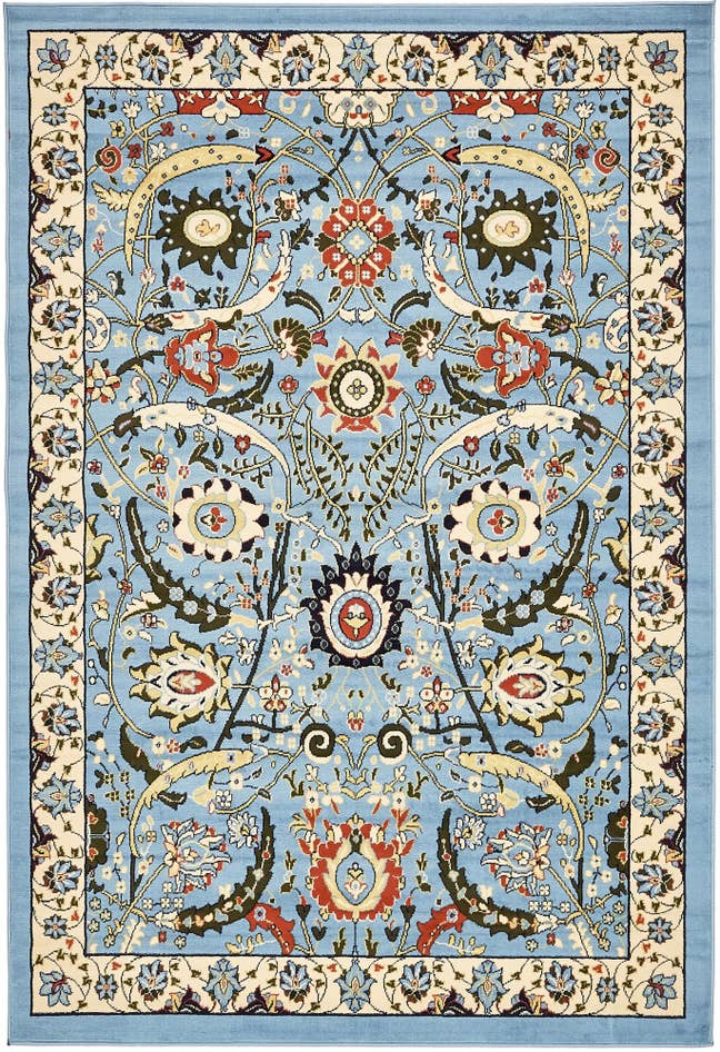 Detail image of 6' x 9' Isfahan Design Rug