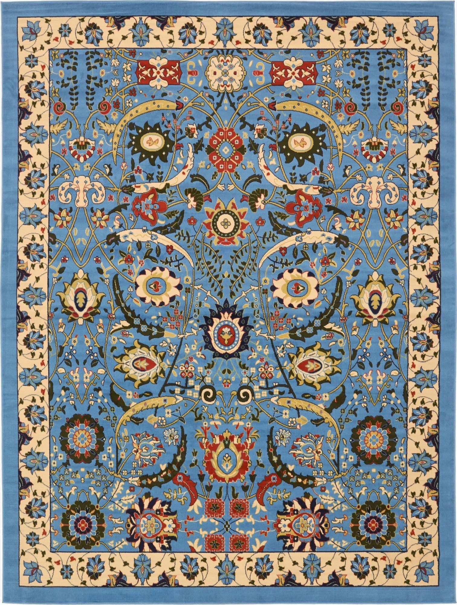 Primary image 10' x 13' Isfahan Design Rug