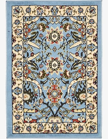 Blue Isfahan Design Rug