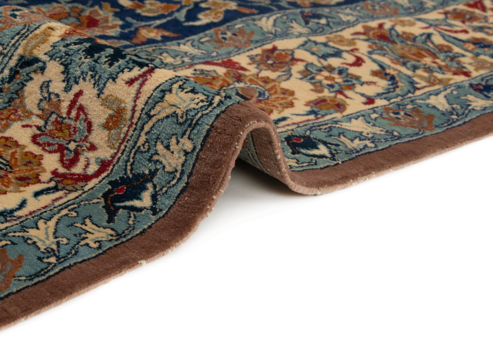 3' 4 x 5' 1 Hand Knotted Isfahan Persian Rug