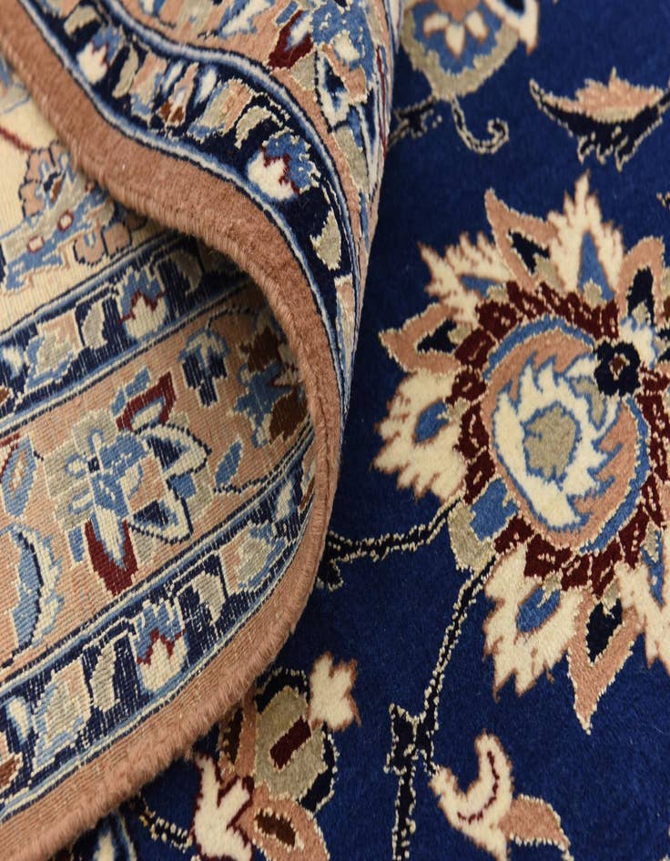 Detail image of 10' x 14' Hand Knotted Isfahan Persian Rug